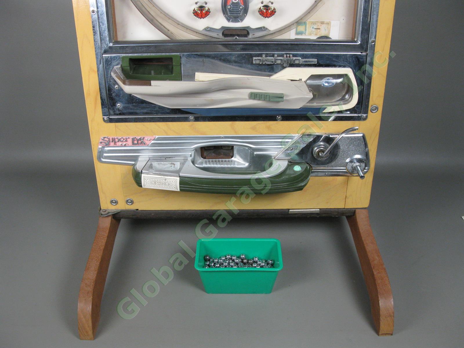 Vintage Nishijin Shiroi Kamome Super DX Pachinko Machine Japanese Pinball Game 2