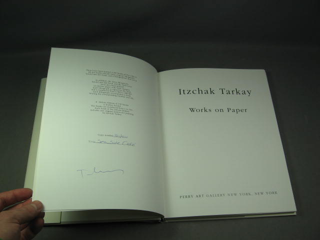 Itzchak Tarkay Hand Signed Book W/ 4 Lithograph Prints 4