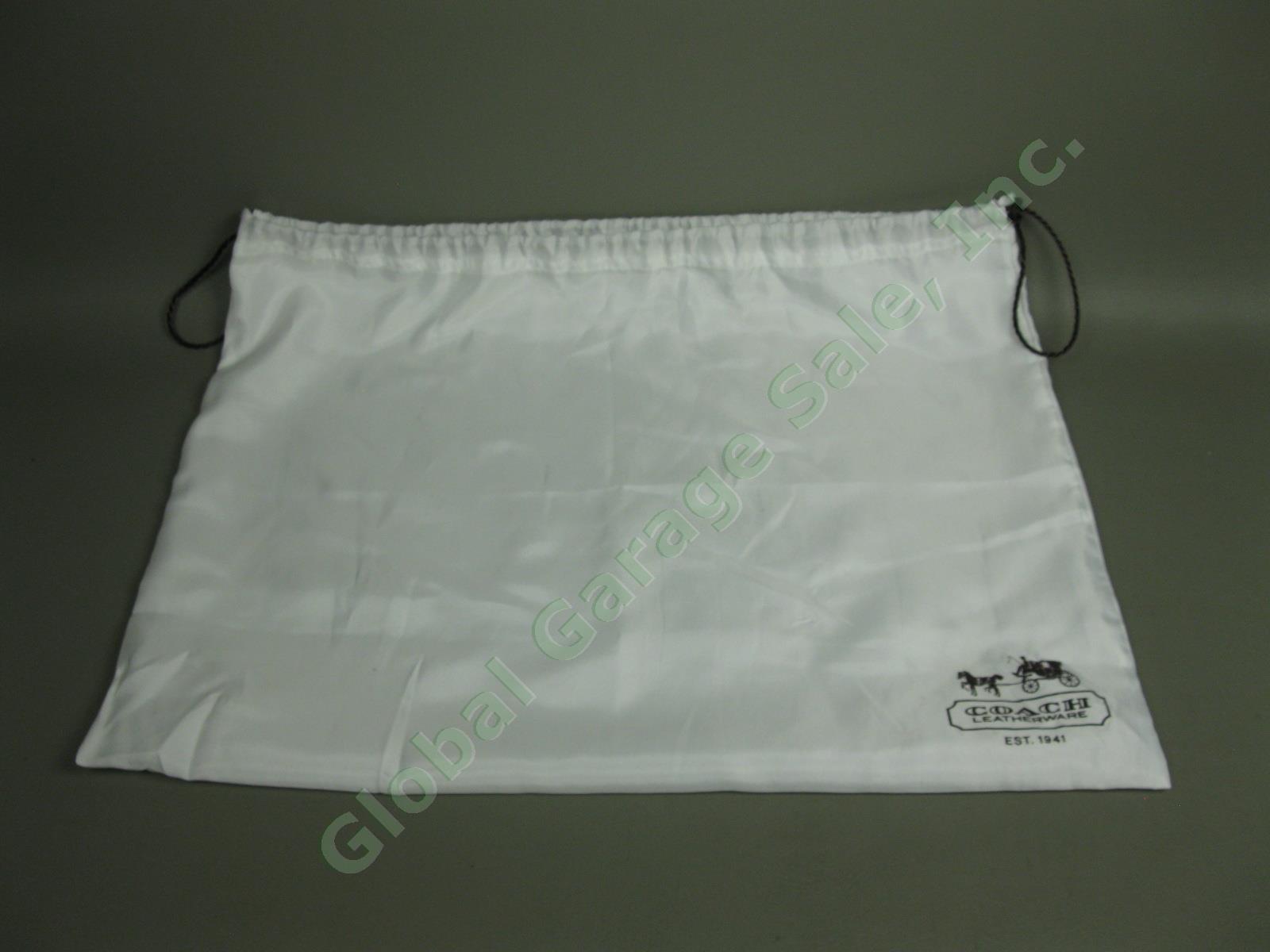 BRAND NEW Coach Designer Dark Green Pebble Leather Handbag Satchel Tote Bag NR 12