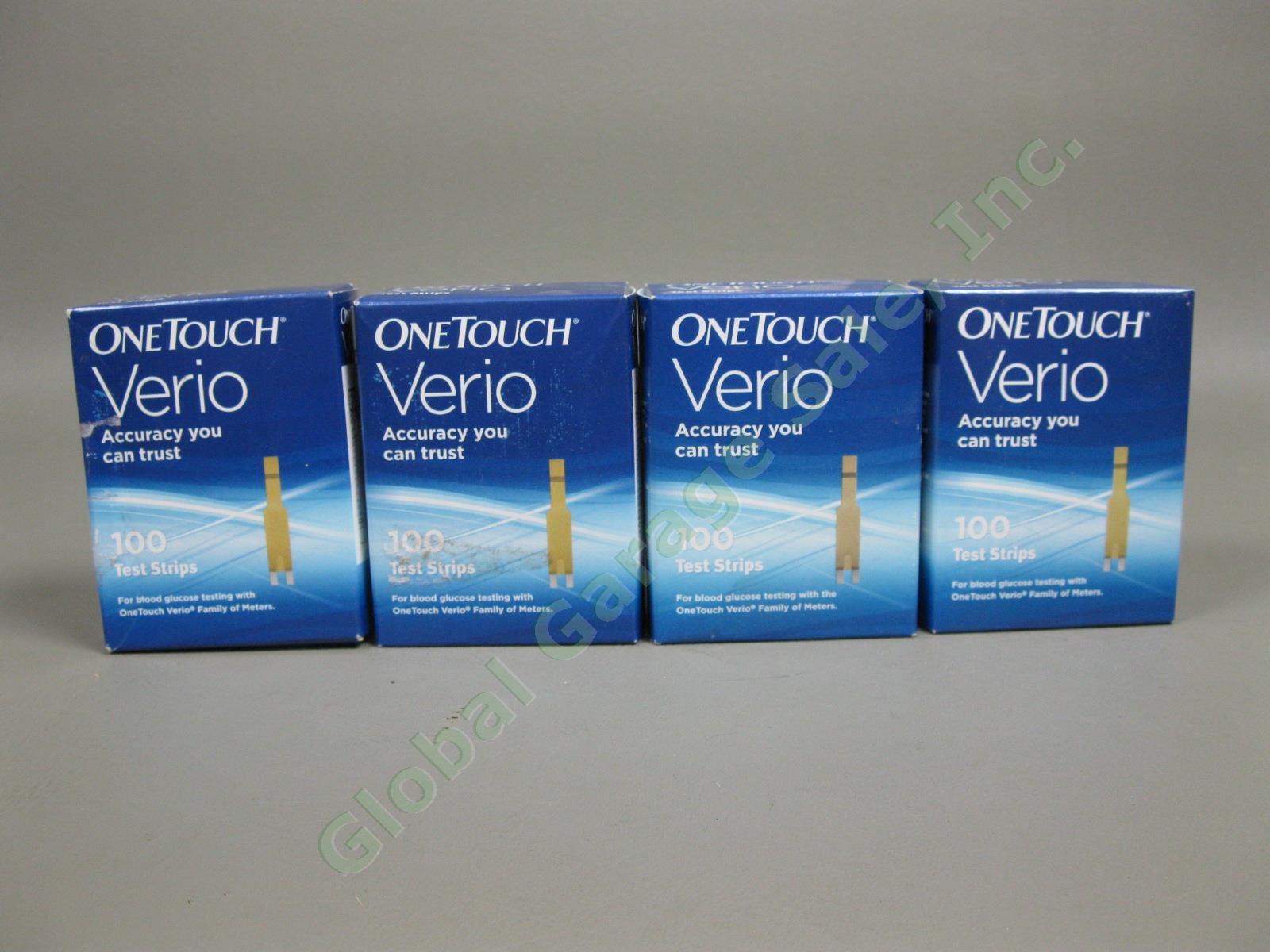 1100 NEW OneTouch Verio Diabetic Glucose Test Strips Sealed Lot Exp 2018-2019 NR 5