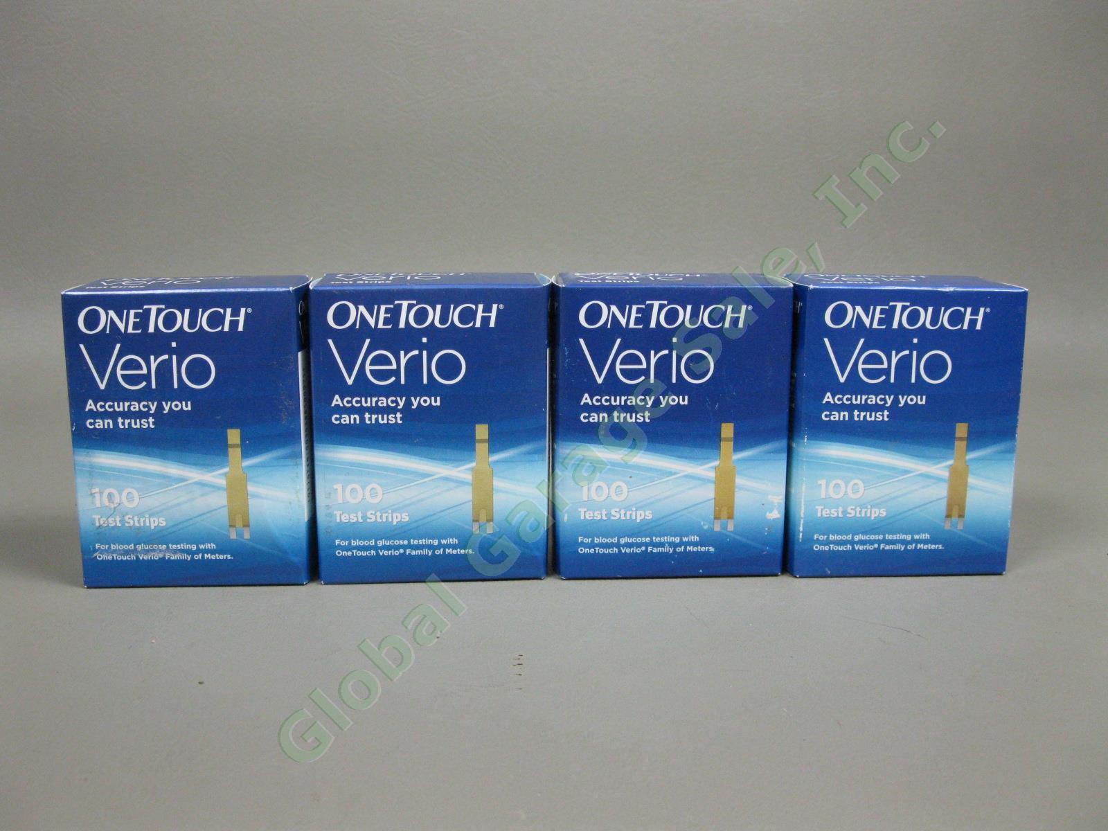1100 NEW OneTouch Verio Diabetic Glucose Test Strips Sealed Lot Exp 2018-2019 NR 8