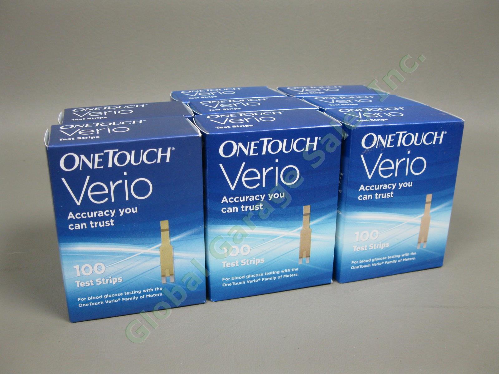 800 Count NEW 2020-2021 OneTouch Verio Diabetic Glucose Test Strips Sealed Lot