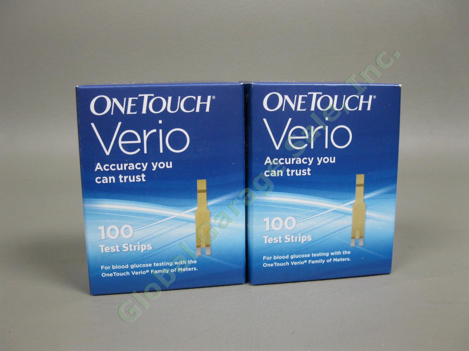 800 Count NEW 2020-2021 OneTouch Verio Diabetic Glucose Test Strips Sealed Lot 1