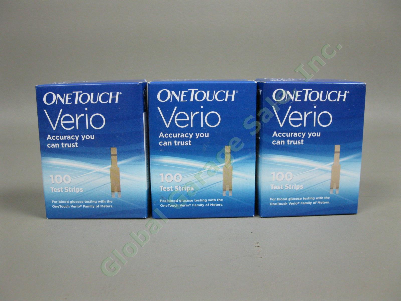 800 Count NEW 2020-2021 OneTouch Verio Diabetic Glucose Test Strips Sealed Lot 9