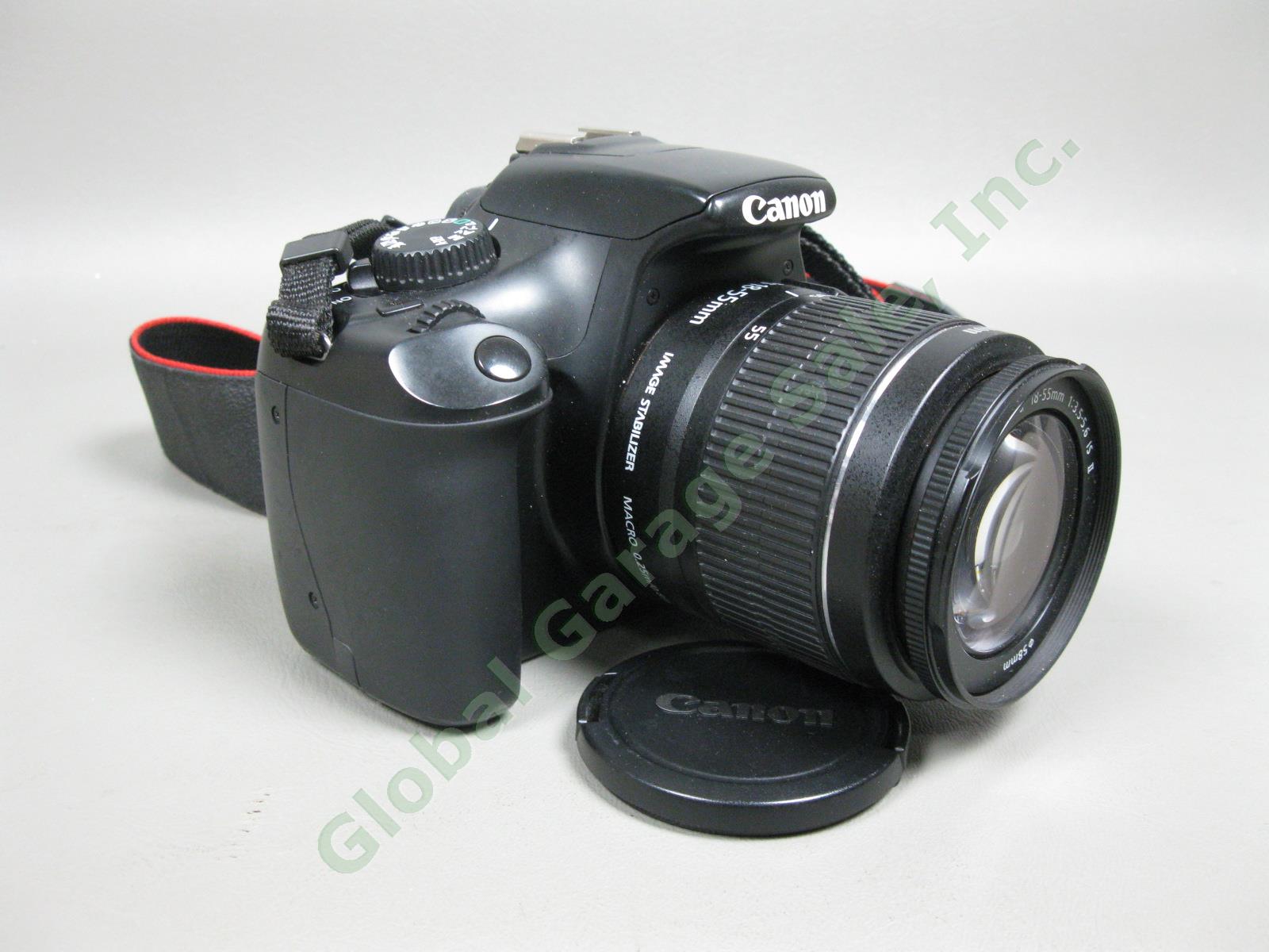 Canon EOS Rebel T3 SLR Camera Lot 80/200mm Lens Portable Tripod Eddie Bauer Bag 2