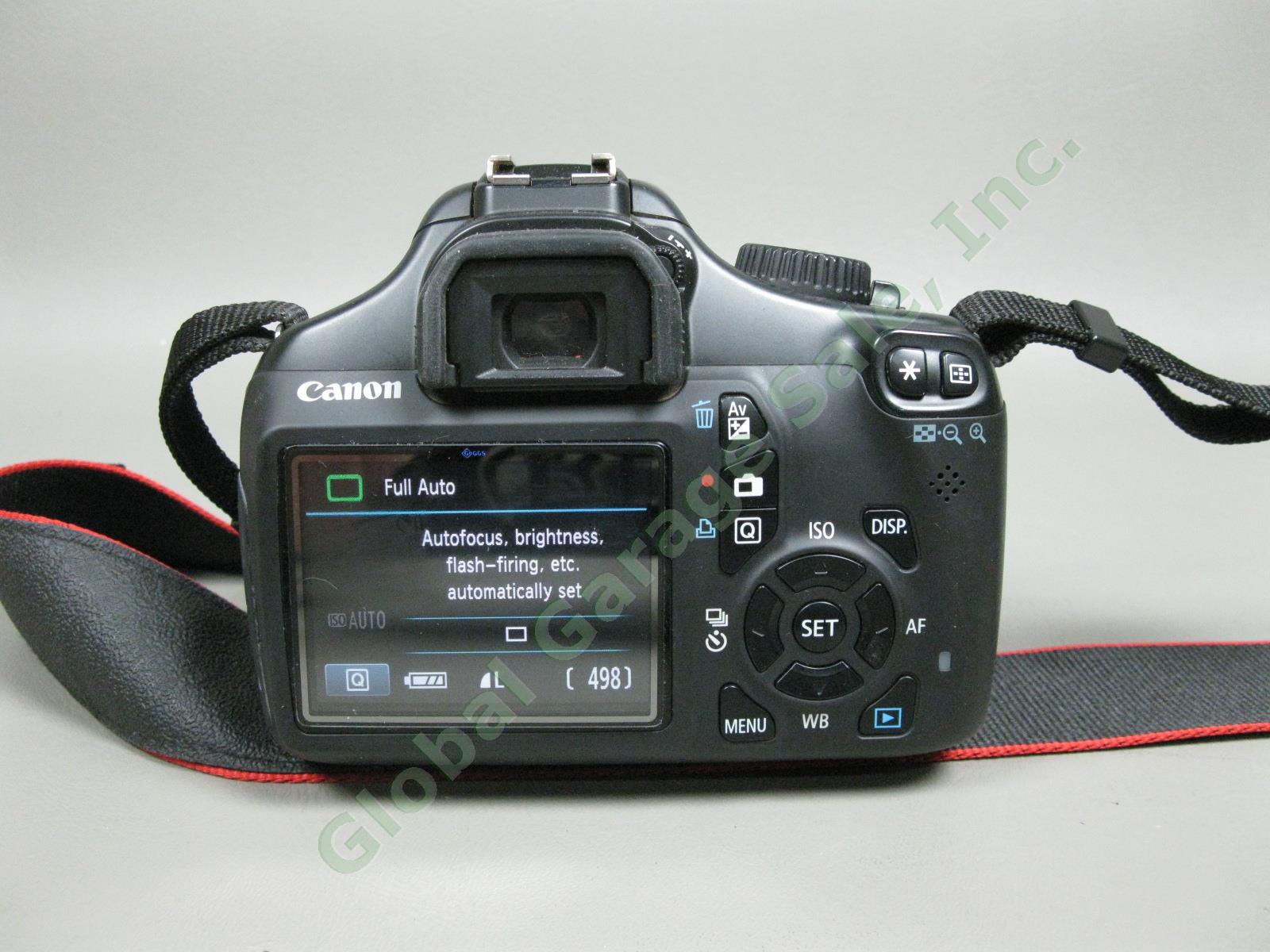 Canon EOS Rebel T3 SLR Camera Lot 80/200mm Lens Portable Tripod Eddie Bauer Bag 3
