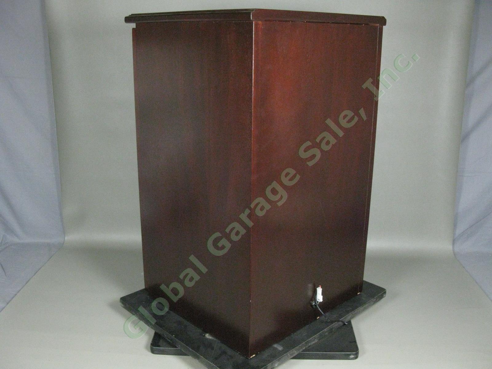 Large Wood Cigar Humidor Cabinet Full Gauge MT-530 Super Controller ID 26x16x15 2