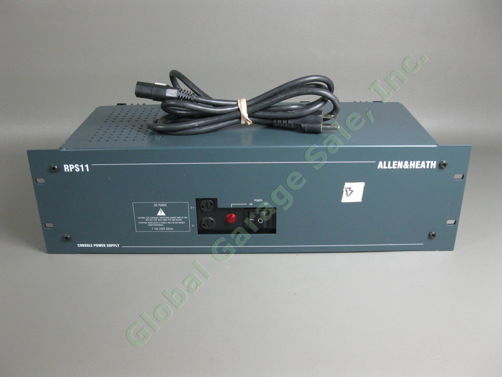 Allen + Heath GL3800 24 Frame Mixing Board Console w/Power Supply + Road Case 11