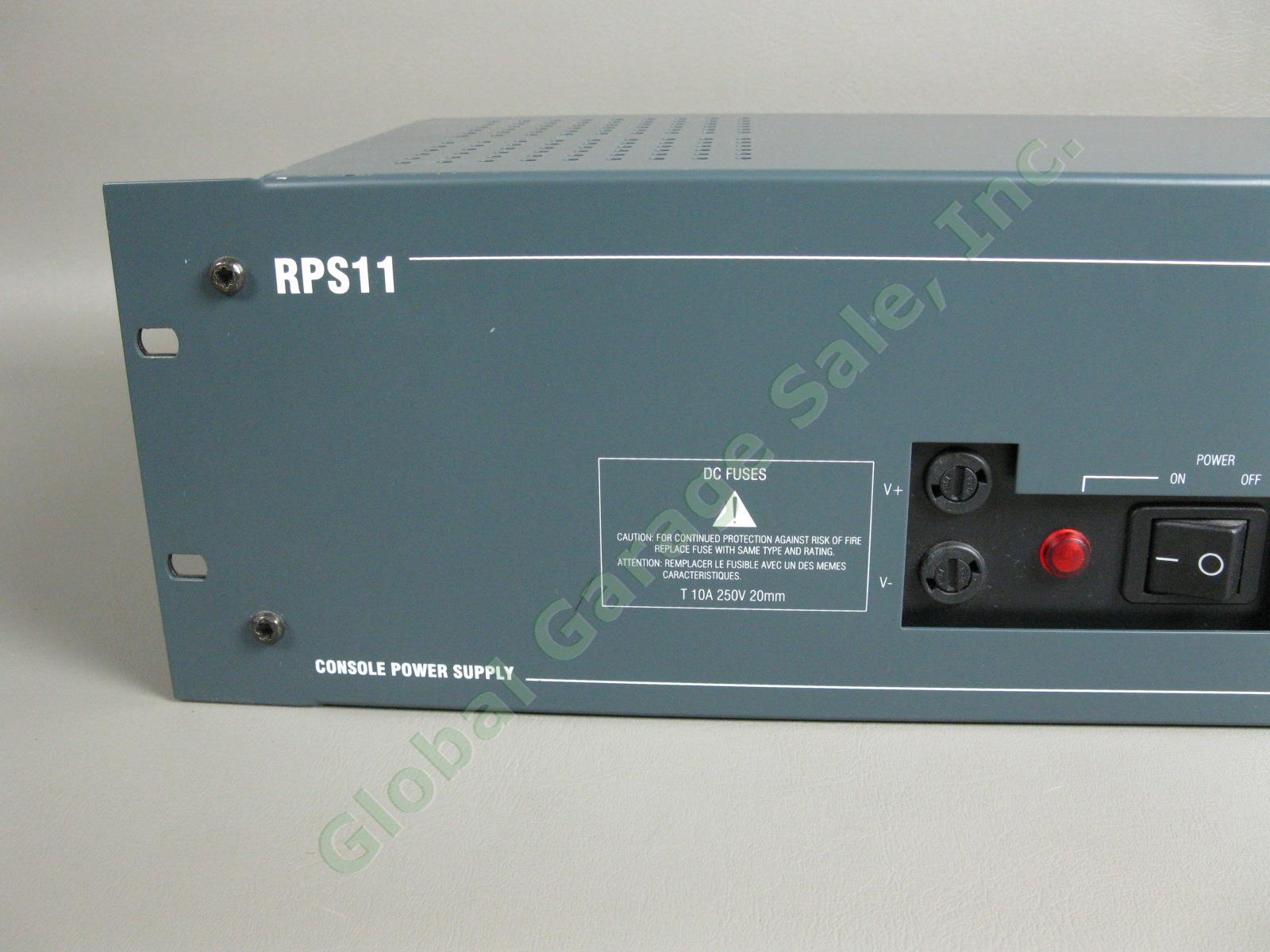 Allen + Heath GL3800 24 Frame Mixing Board Console w/Power Supply + Road Case 12