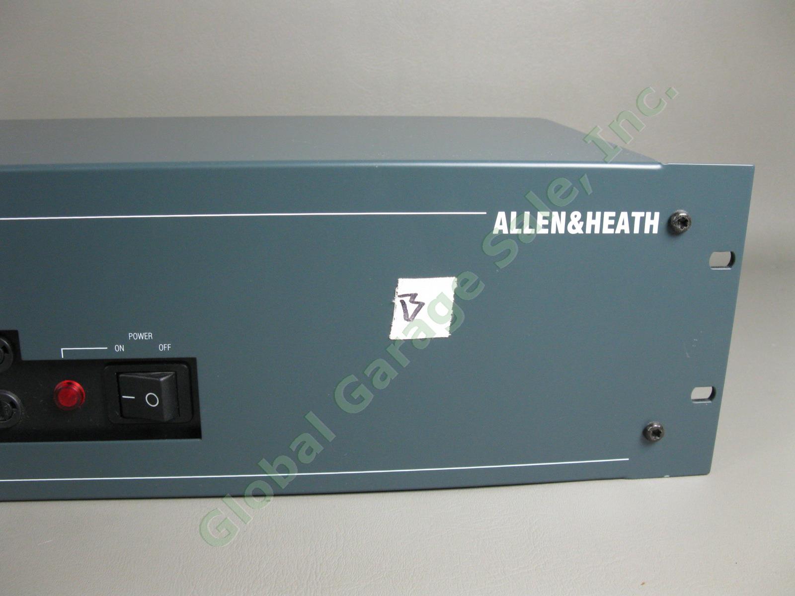Allen + Heath GL3800 24 Frame Mixing Board Console w/Power Supply + Road Case 13