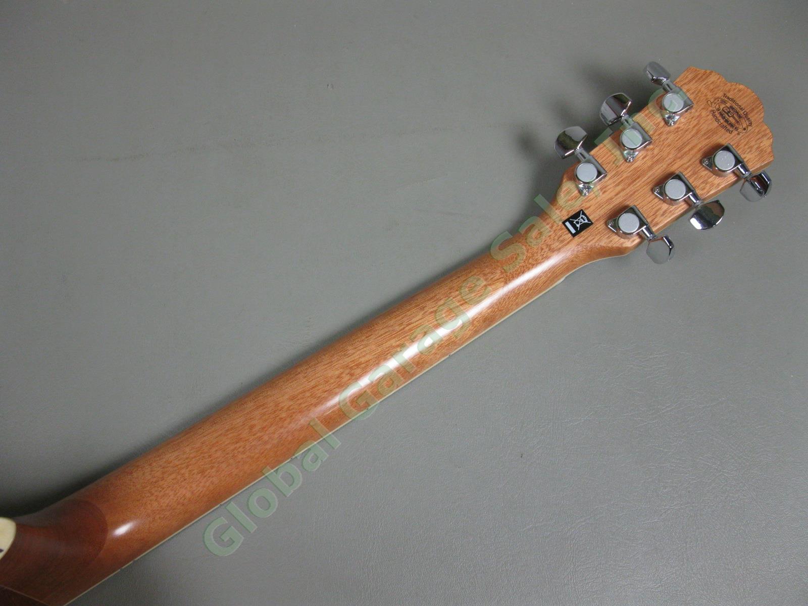 Washburn WD-10SCE Acoustic Electric Cutaway Guitar w/Case + Fishman 301T MINT! 13