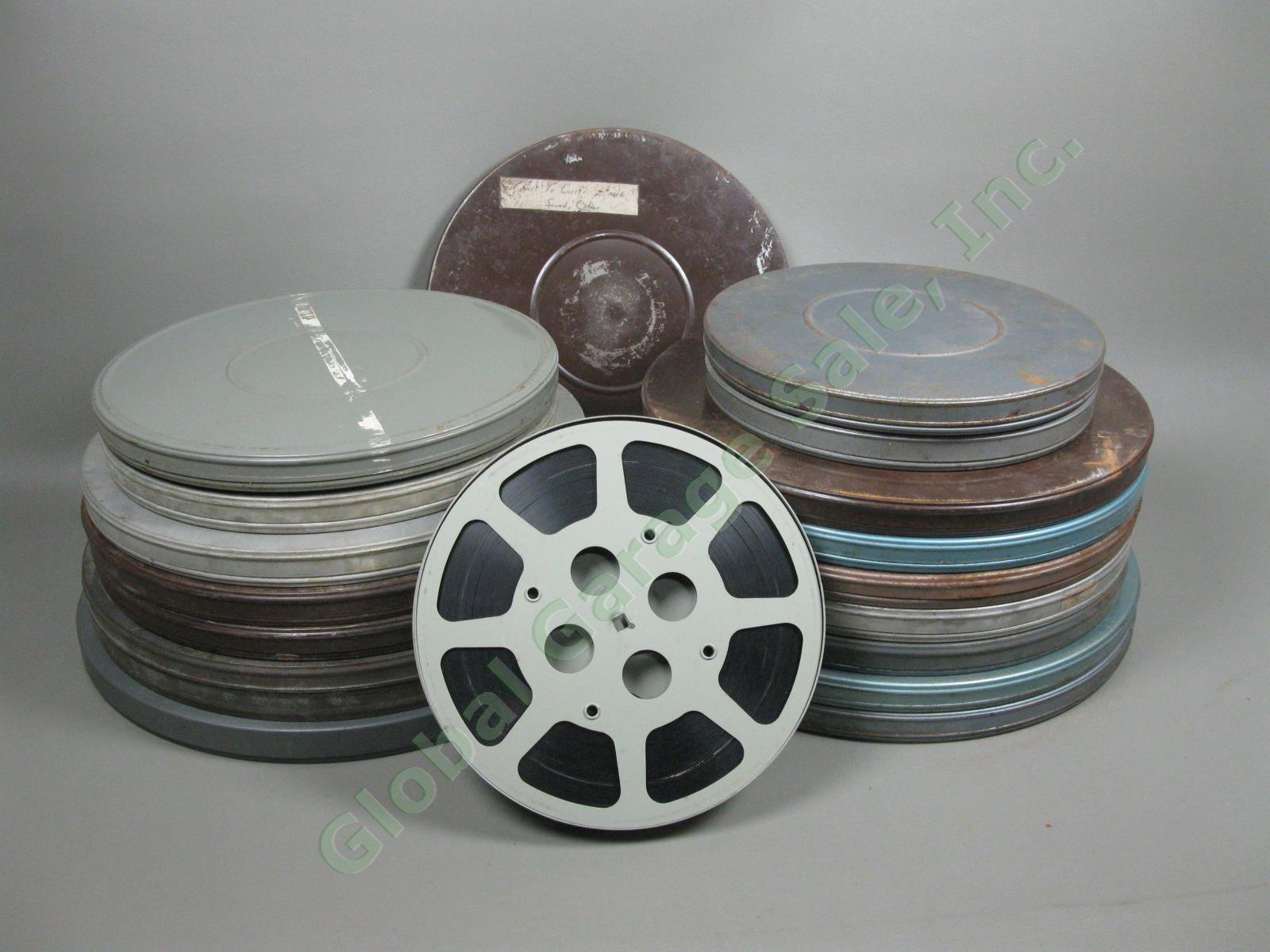 18 Vintage Kodak 16mm Film Reel Collection Home Videos TV Movies Sports Lot NR