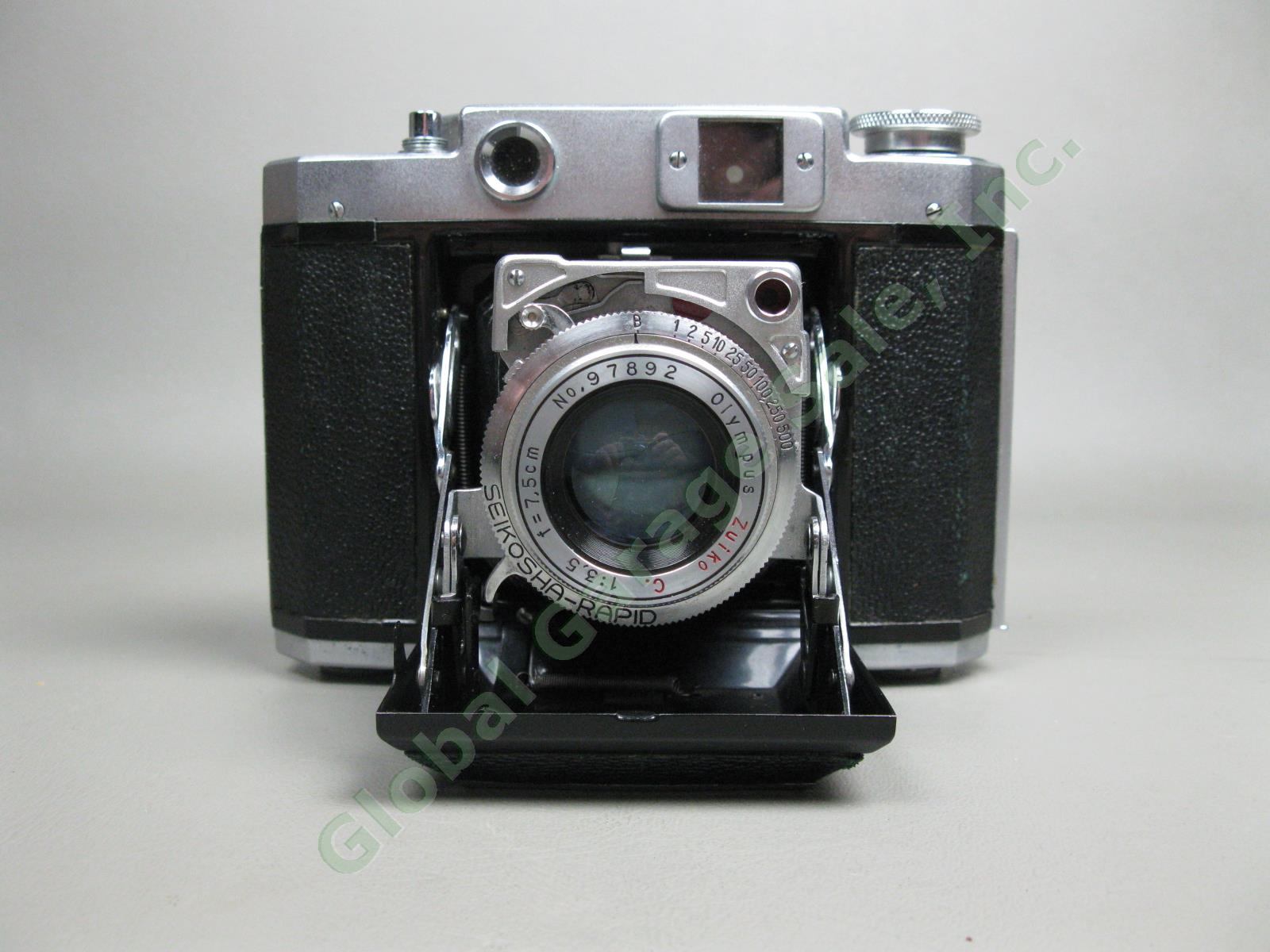 Vintage Mamiya Six 6x6 Rangefinder 35mm Film Camera & Case Mint Condition Japan 1