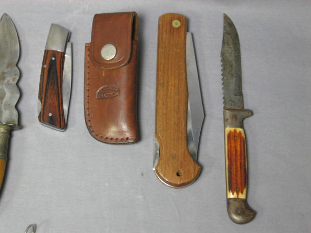 Vintage Pocket Knife Lot Case Scout Imperial Swiss Army 4