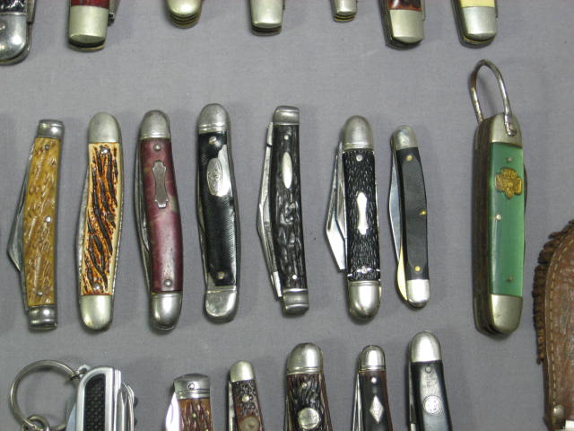 Vintage Pocket Knife Lot Case Scout Imperial Swiss Army 12