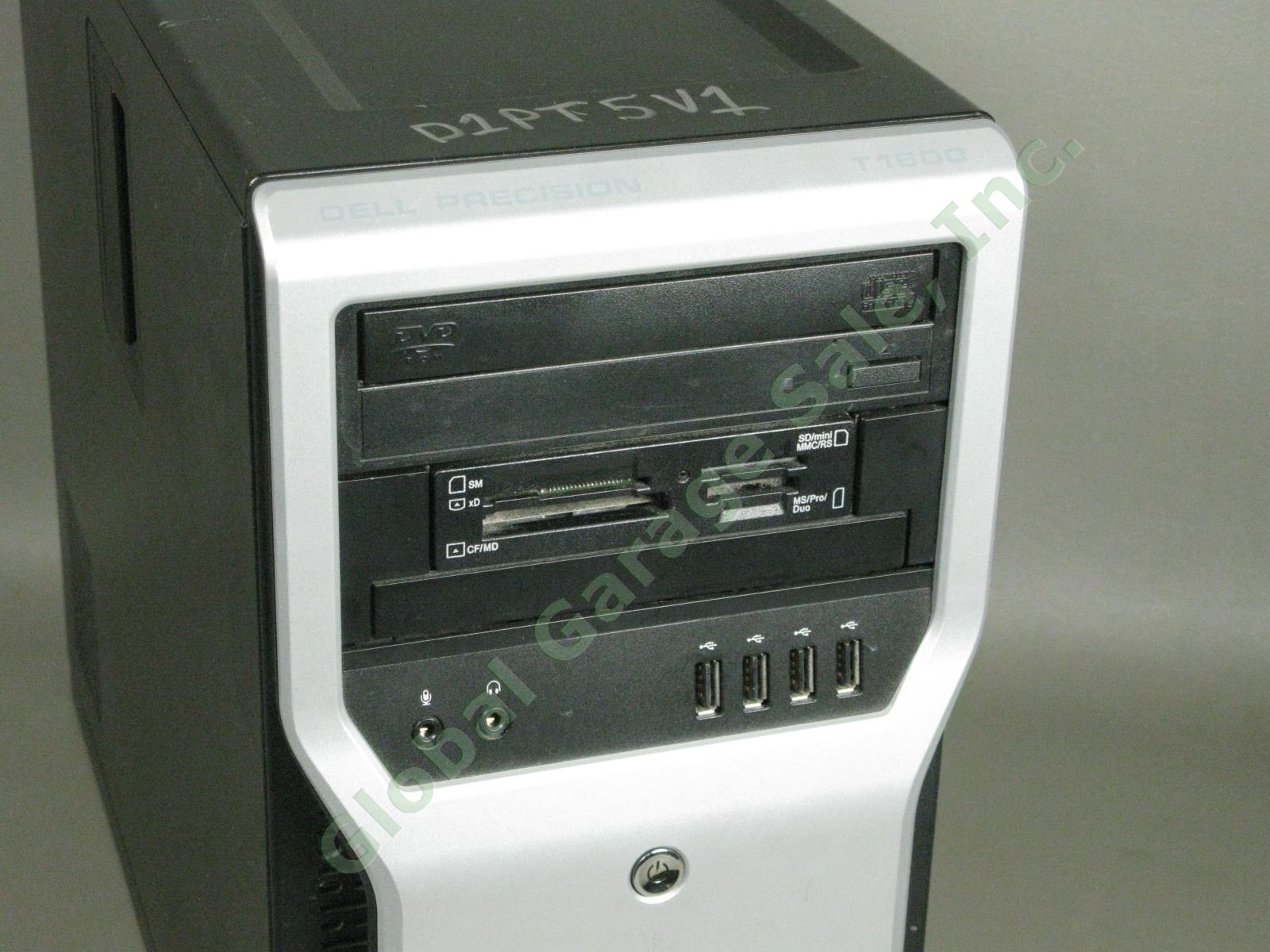 Dell Precision T-1600 Desktop Computer 3.10GHz 4GB RAM 232GB Win 10 Pro Refurb 1