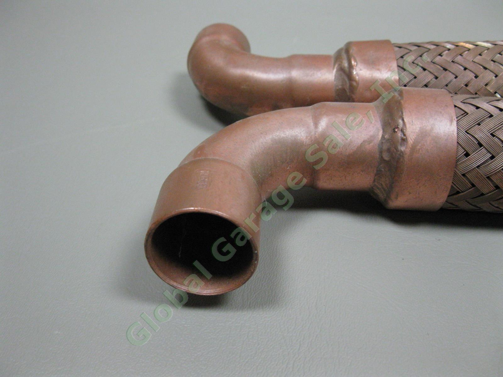 1" Female Sweat Copper Bronze Expansion Loop Joint Flex Thermal Seismic Pipe 3