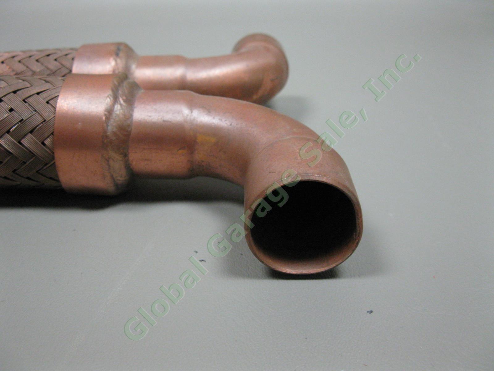 1" Female Sweat Copper Bronze Expansion Loop Joint Flex Thermal Seismic Pipe 5
