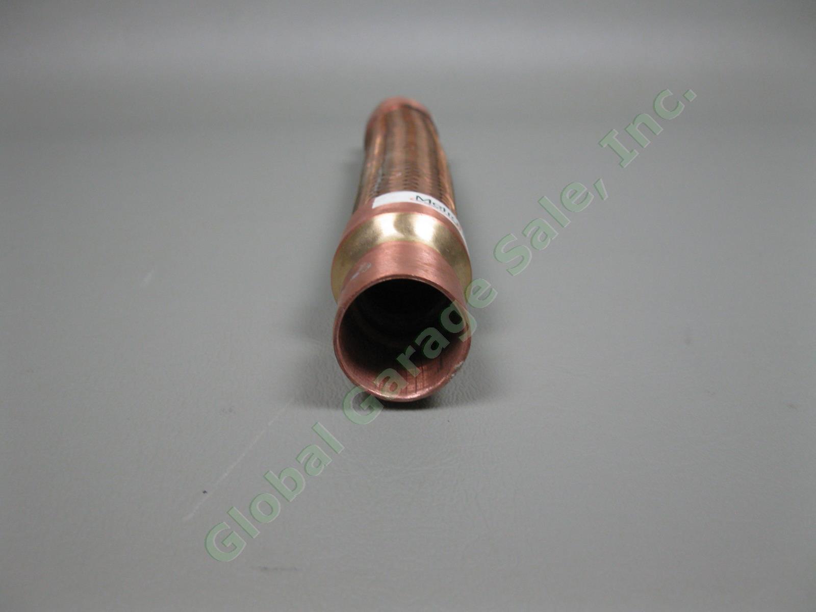 2 Metraflex 10" Copper Flex BBCT Bronze-Braid Connector 3/4" Sweat Ends Pipe LF 2
