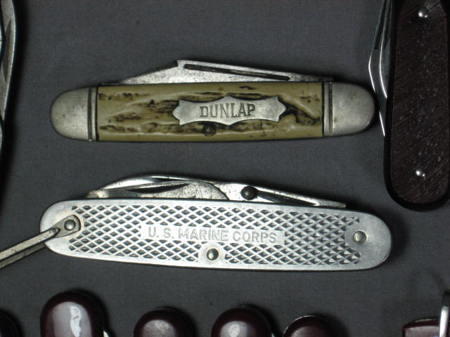 Vintage Pocket Knife Lot Case Scout Imperial Swiss Army 21