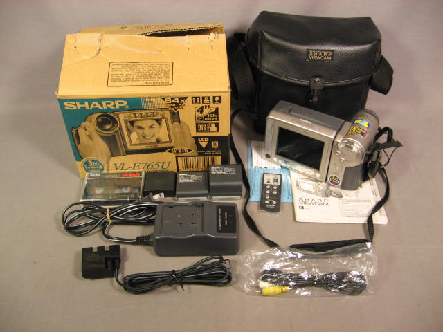 Sharp Viewcam VL-E765U Video Recorder Camera Camcorder+