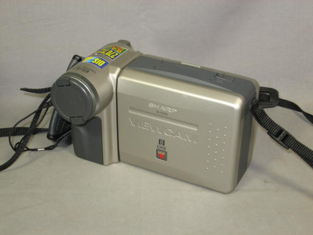 Sharp Viewcam VL-E765U Video Recorder Camera Camcorder+ 2
