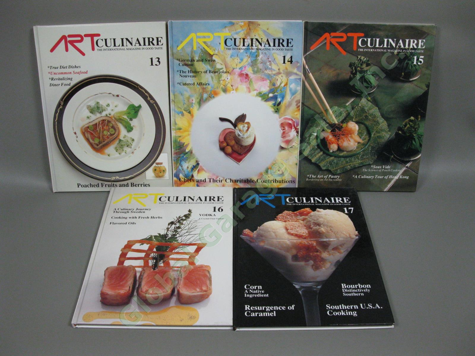 Art Culinaire 1986-1993 International Magazine Collection 29 Issues 3-31 Lot NR 3