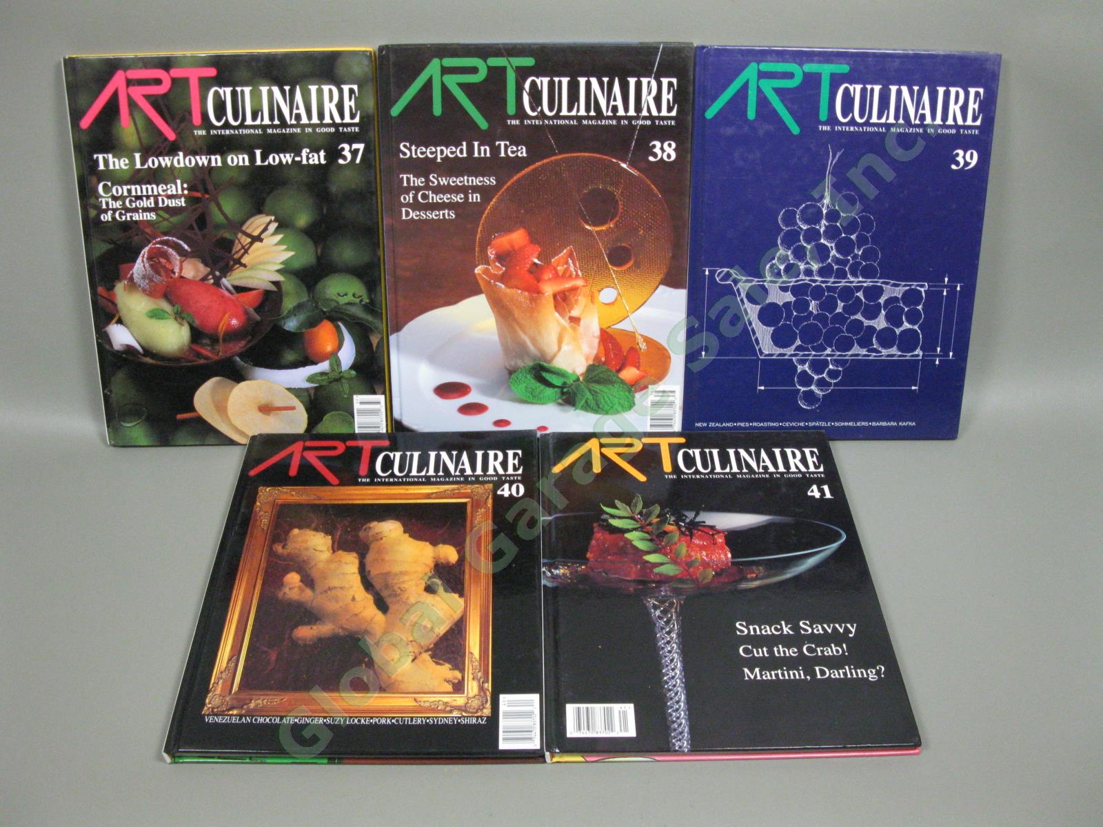 Art Culinaire 1994-2001 International Magazine Collection 32 Issues 32-63 Lot NR 2