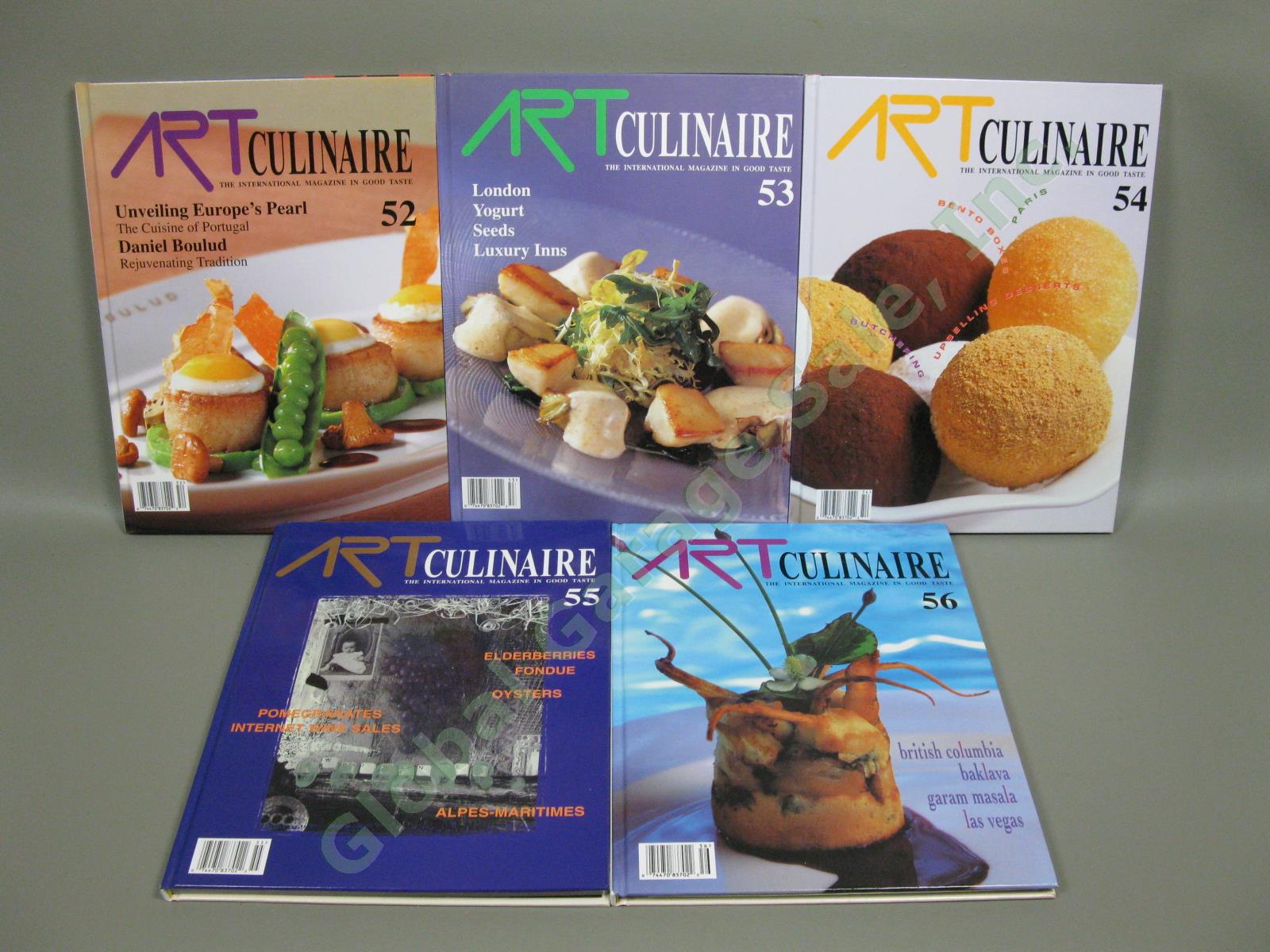 Art Culinaire 1994-2001 International Magazine Collection 32 Issues 32-63 Lot NR 5
