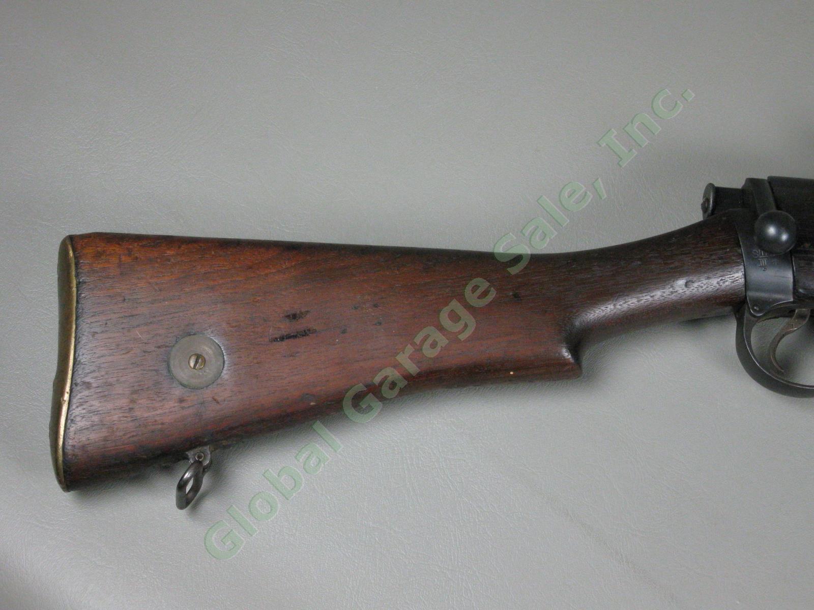 Rare WWI Lee-Enfield British Military Rifle GB 1917 SMLE SHT LE Mk III 1