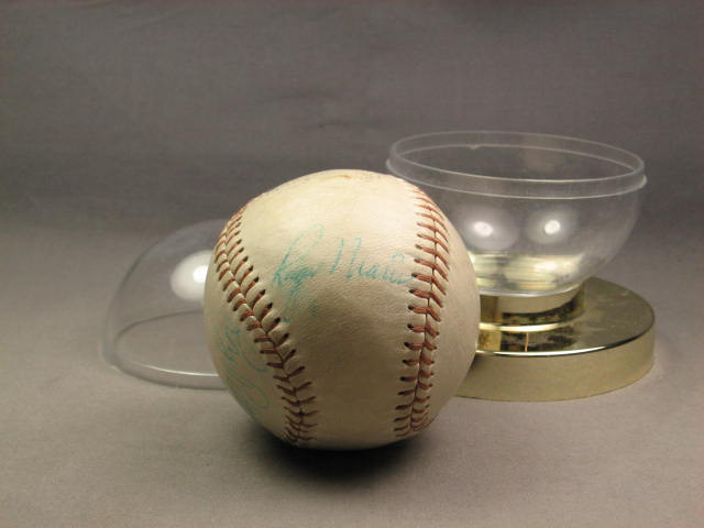 Roger Maris Signed NY Yankees Baseball Autograph Ball