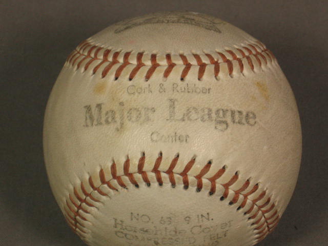 Roger Maris Signed NY Yankees Baseball Autograph Ball 4