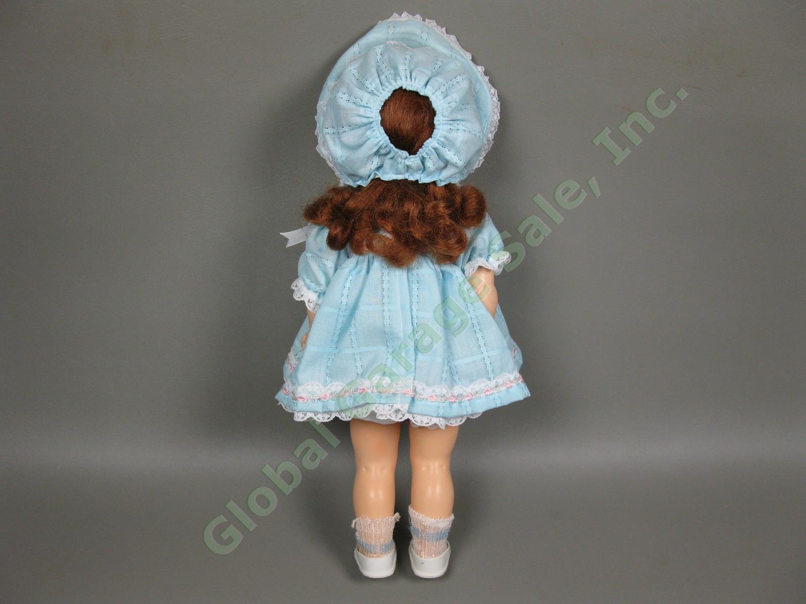 Vintage 1950s Ideal 16” Saucy Walker Doll Sleep Eyes & Crier Original Dress EXC! 13