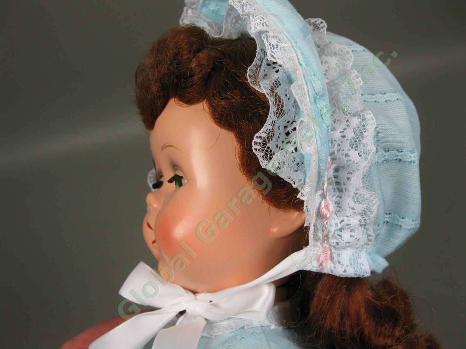 Vintage 1950s Ideal 16” Saucy Walker Doll Sleep Eyes & Crier Original Dress EXC! 15