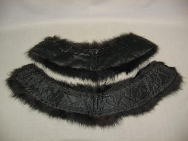 Vintage Christian Dior Mink Fur Stole Hat Fox Beaver + 11
