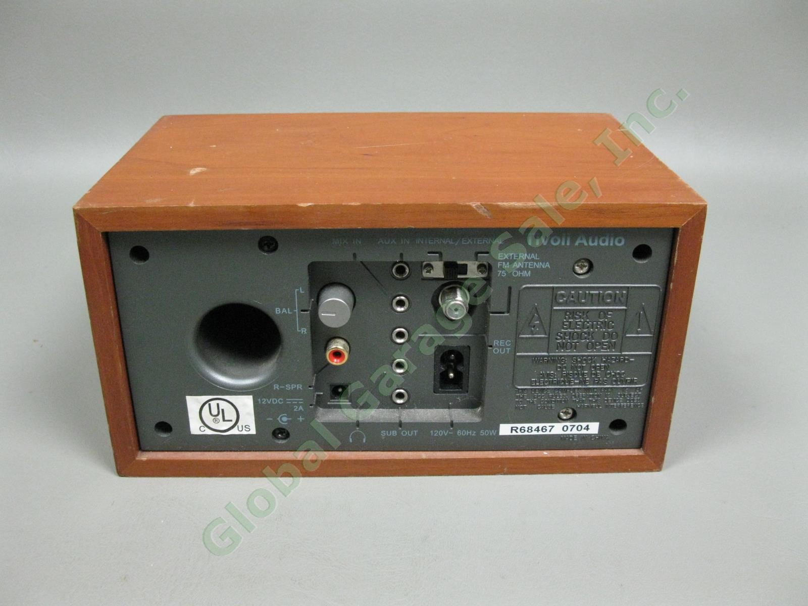 Tivoli Audio Model Two Henry Kloss AM/FM Radio Subwoofer Speakers Tested IWC NR 3