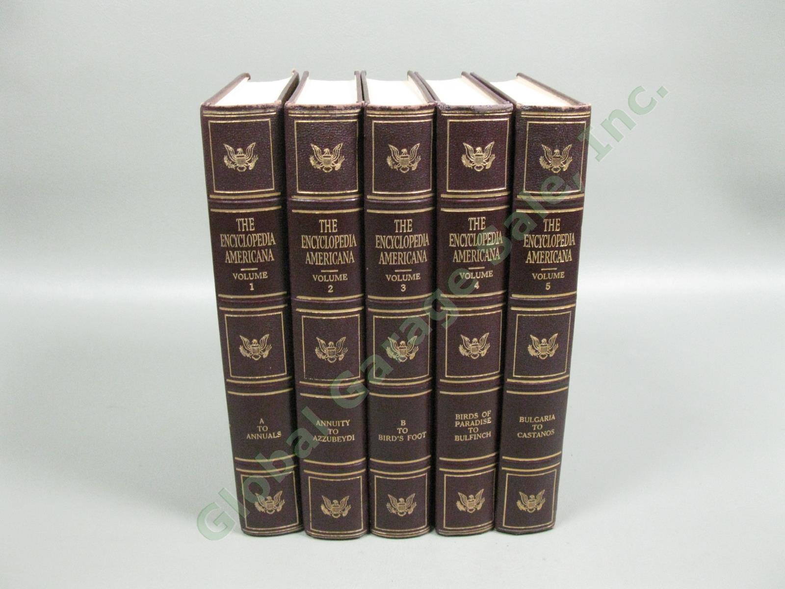 Encyclopedia Americana Complete 30-Volume Set 1953 Illustrated Ed Excellent Cond 9