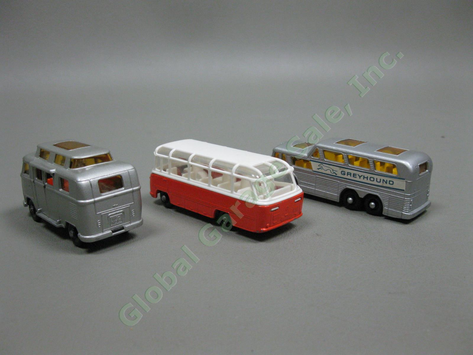 44 Vintage 1950s-1960s Lesney Matchbox Moko Toy Car Lot + Carrying Case EXC COND 24