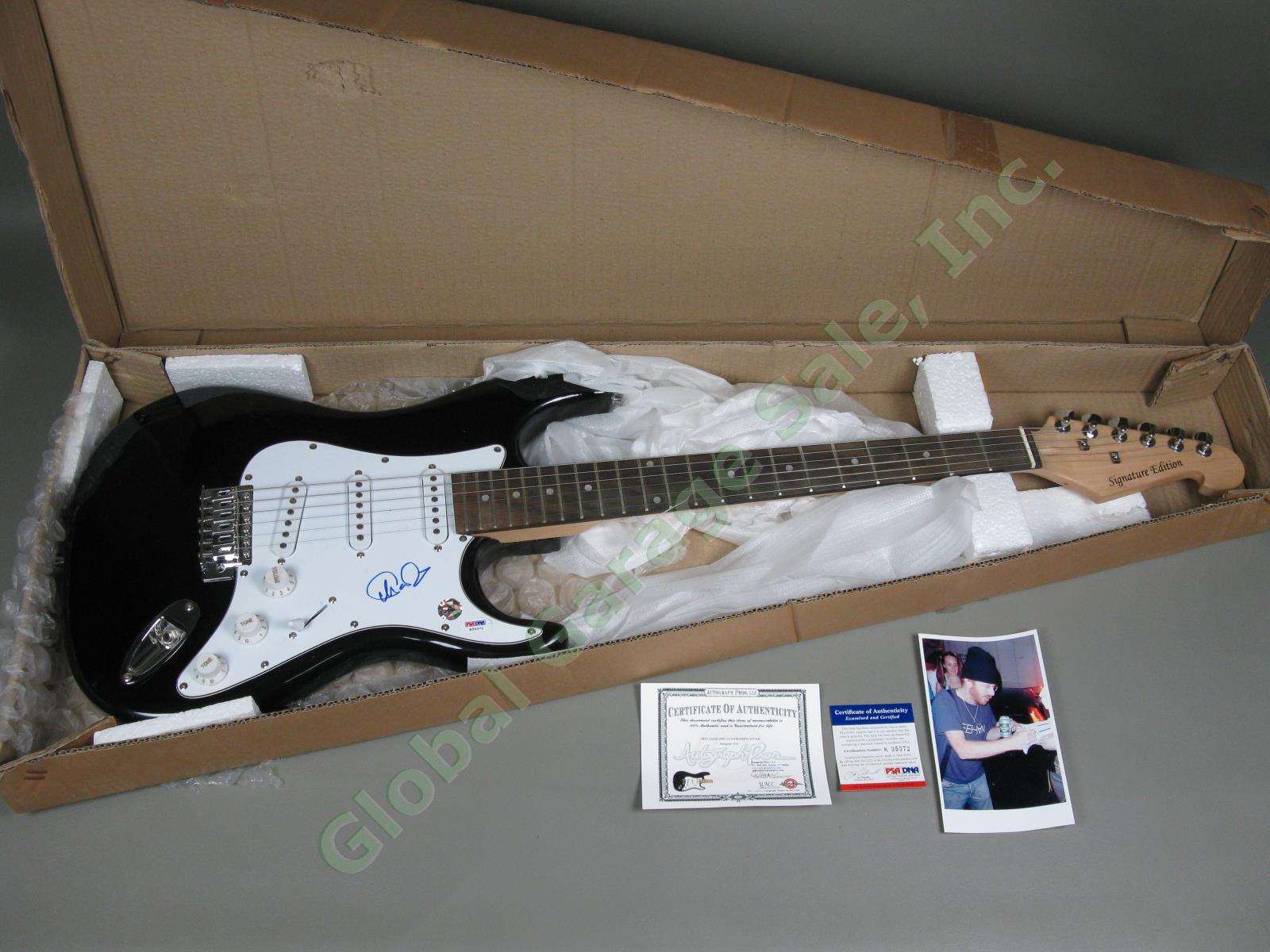 Phish Trey Anastasio Hand Signed Autographed Electric Guitar PSA/DNA COA w/Photo