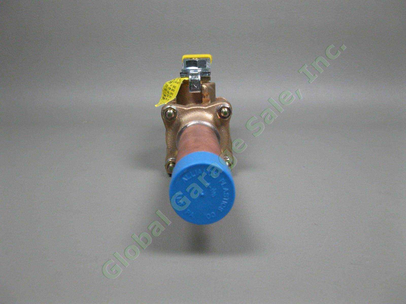 1" High Purity Copper/Bronze 3pc Apollo Male Ball Valve Cleaned For O2 Service 5
