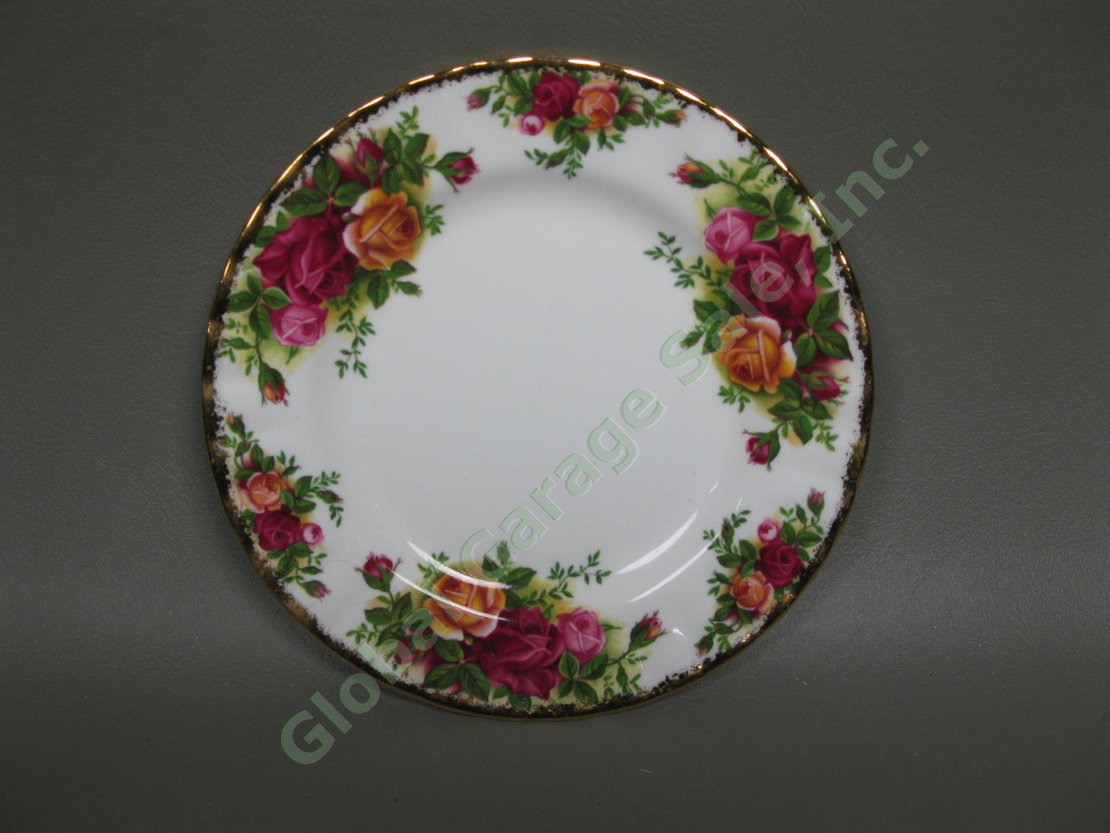 4 Royal Albert Old Country Roses Place Settings Serving Bowl Platter Plate Set 14