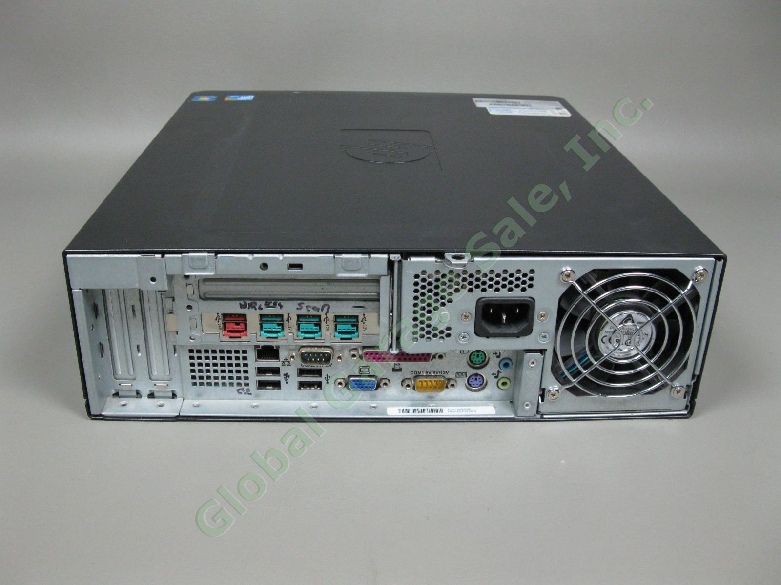 HP RP5700 Desktop Computer Intel E7400 2.80GHz 8GB RAM 230GB HDD Windows 7 Pro 1