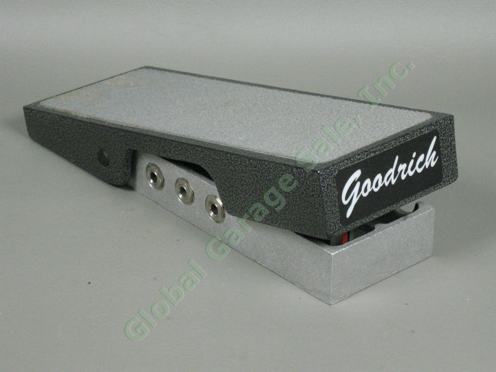 Vintage Goodrich Guitar Keyboard Low-Profile Volume Pedal Model L120 USA NO RES!