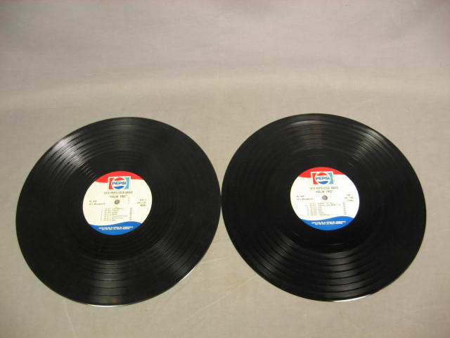 Vintage Pepsi Cola Mountain Dew Radio Promo LP Records 5