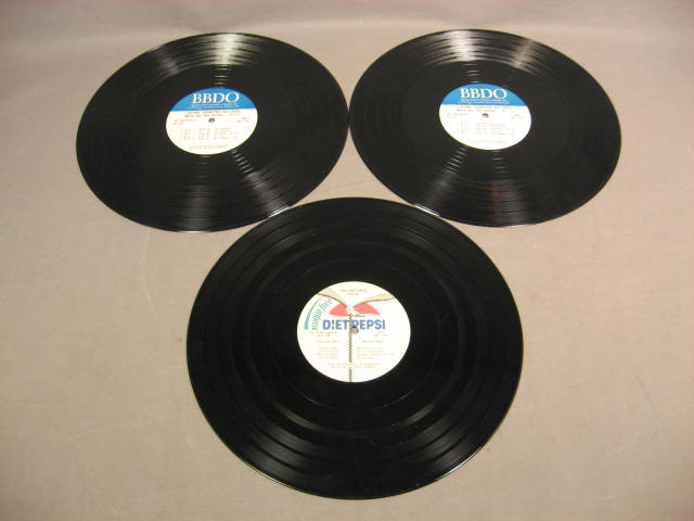 Vintage Pepsi Cola Mountain Dew Radio Promo LP Records 8