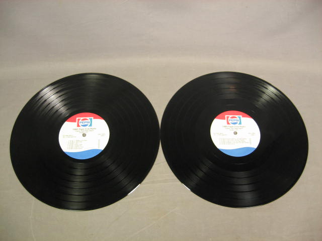 Vintage Pepsi Cola Mountain Dew Radio Promo LP Records 12