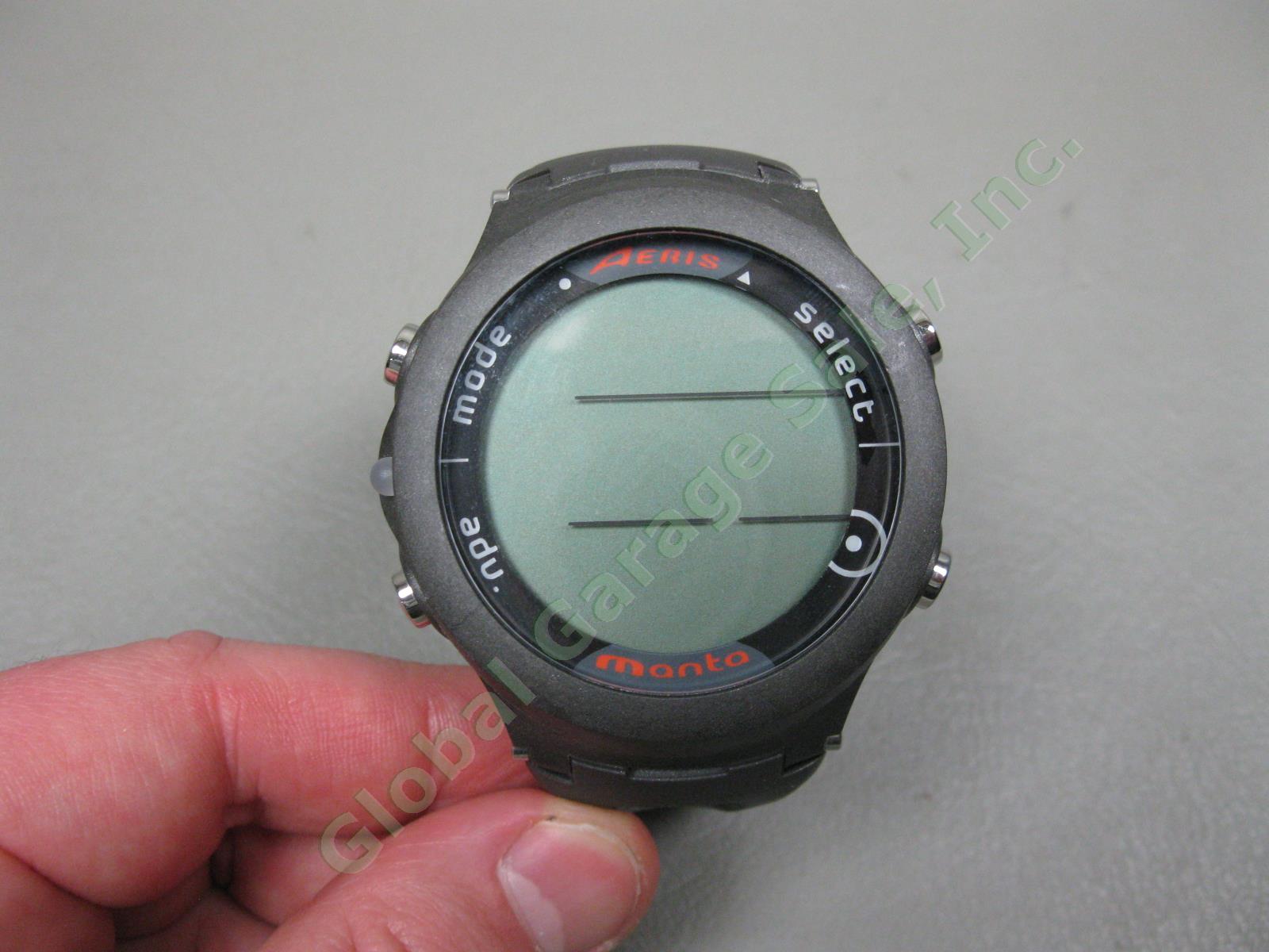 Aeris Manta Dive Computer Scuba/Nitrox/Freediving Wireless Alarm Wrist Watch NR! 1