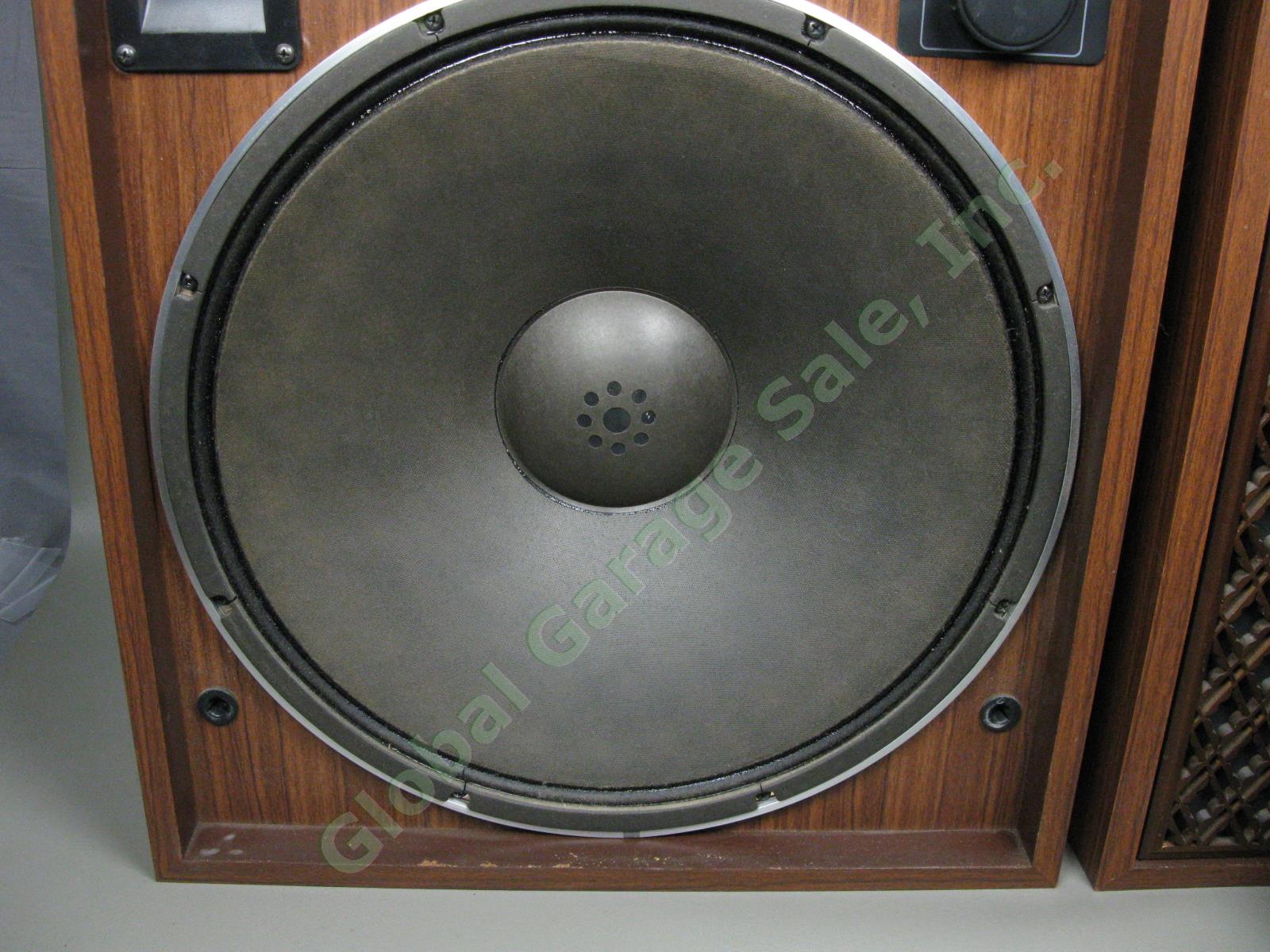Rare Vintage 1970s Sansui SP5000A Stereo Speakers 130W 16" Woofers One Owner! 6