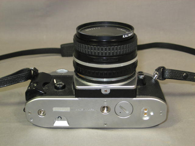 Nikon FG SLR 28mm f/2.8 50mm f/1.8 70-210mm f/4 Lens + 5