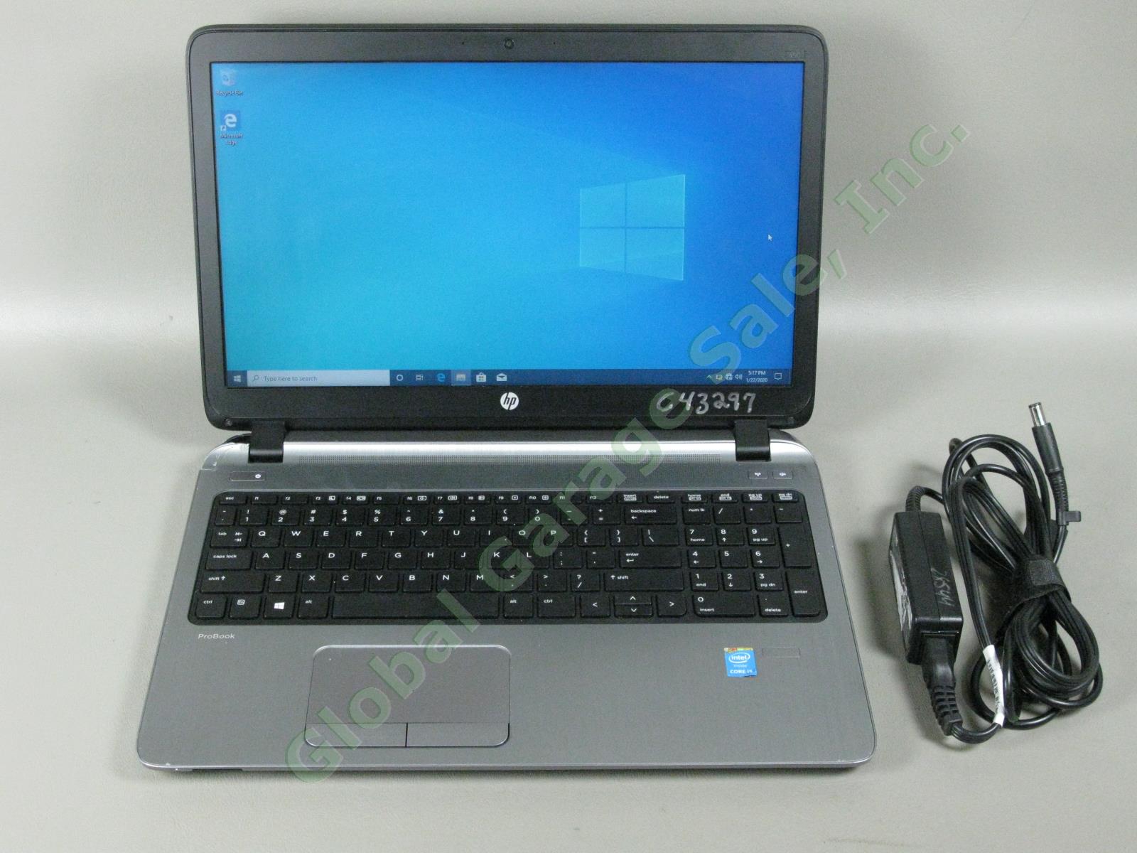HP ProBook 450 G2 Laptop Computer i5-4210U 2.40GHz 4GB 460GB Win 10 Professional